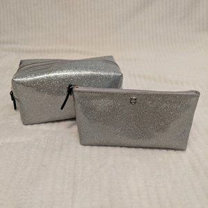 Silver Kate Spade Makeup/Cosmetic Cases - Great condition